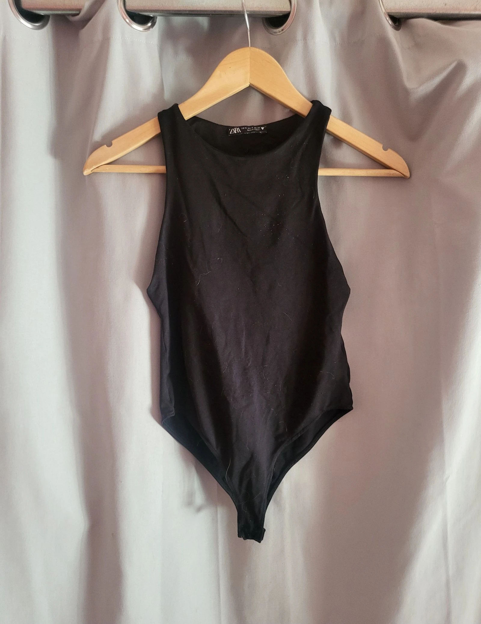 Body noir zara taille S
